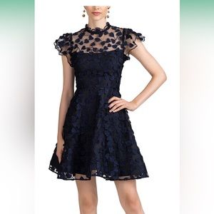 Shoshanna Midnight Everlie Dress - Jet/Navy